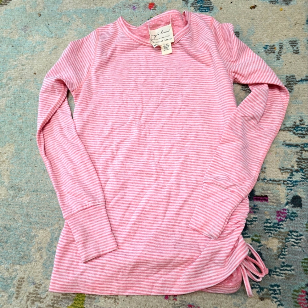 Nwot xs evys Tree pink layering leaves